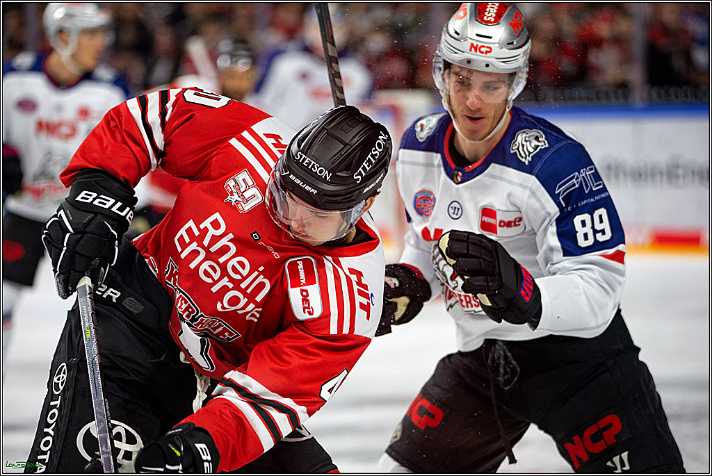 PENNY DEL; Koelner Haie- Nuernberger Ice Tigers; Koeln, 18.11.2022